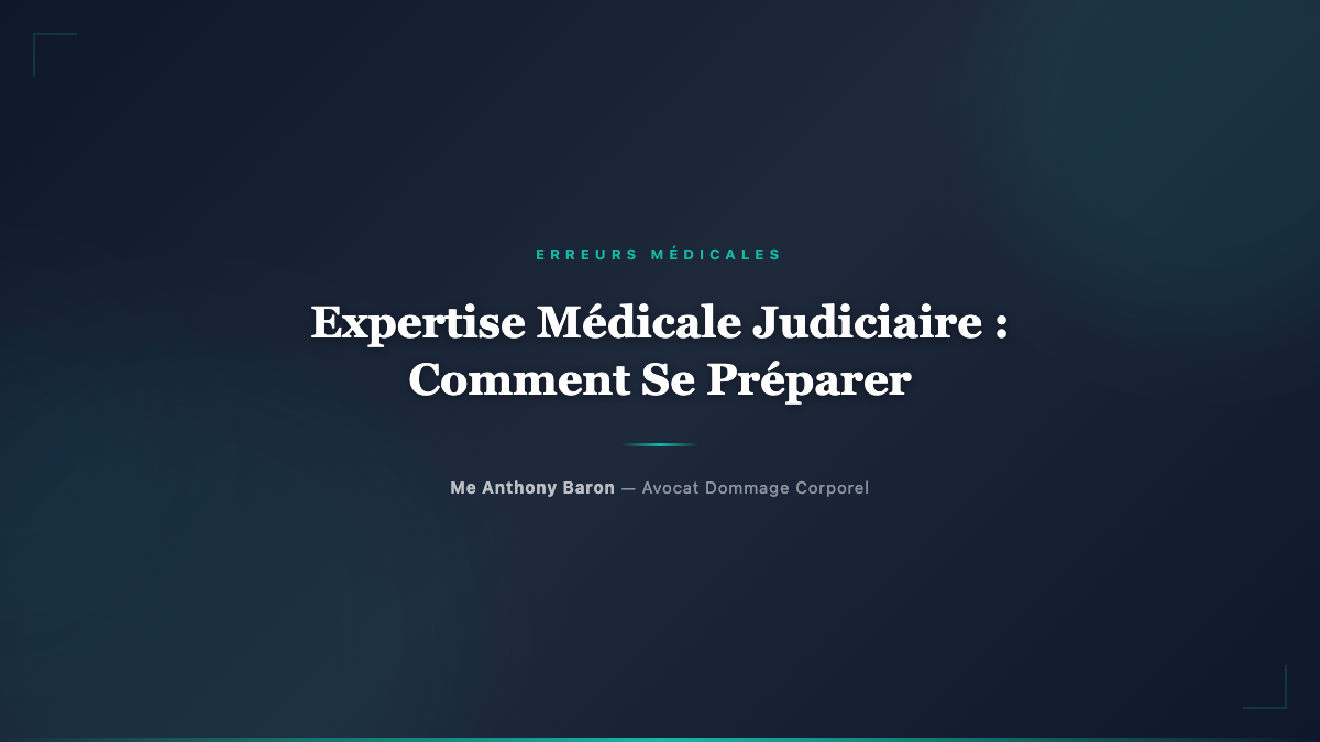 Expertise Medicale Judiciaire : Comment Se Preparer et Quoi Attendre - Avocat dommage corporel Toulouse
