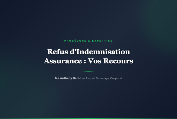 Refus d'Indemnisation par l'Assurance : Vos Recours et Droits - Avocat dommage corporel Toulouse